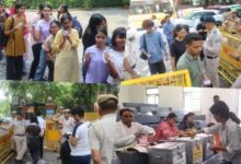 Photo of दिल्ली विश्वविद्यालय छात्रसंघ चुनाव के लिए मतदान जारी