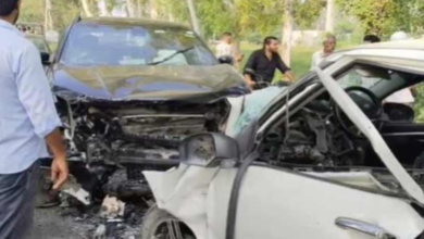 Photo of कुरुक्षेत्र में दर्दनाक सड़क हादसा, 2 कारें आमने-सामने भिड़ी