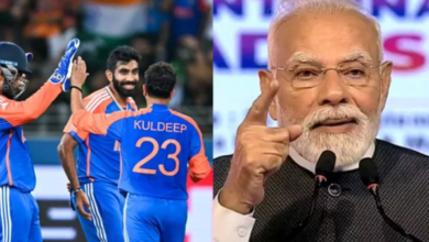 Photo of पाकिस्तान को मात देने पर टीम इंडिया को पीएम मोदी से मिली शाबाशी