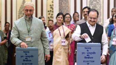 Photo of भाजपा बोली- सीपी राधाकृष्णन को विपक्षी सांसदों ने भी दिया वोट; कांग्रेस ने साधा निशाना