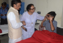 Photo of भोपाल में कार्बाइड गन से कई लोग घायल, डिप्टी सीएम शुक्ल पहुंचे हमीदिया अस्पताल