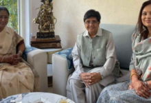 Photo of पूर्व आईपीएस अधिकारी किरण बेदी ने दिल्ली की सीएम गुप्ता से की मुलाकात