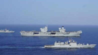 Photo of भारत और ब्रिटेन ने हिंद महासागर में बड़ा युद्धाभ्यास शुरू किया