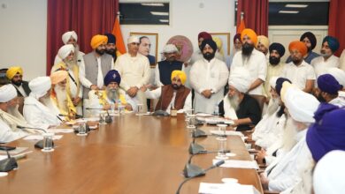Photo of श्री गुरु तेग बहादर मार्ग के निर्माण के लिए विचार करेगी पंजाब सरकार