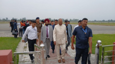 Photo of उत्तराखंड: पूर्व राष्ट्रपति रामनाथ कोविंद पहुंचे पंतनगर