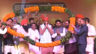 Photo of हरियाणा: छठ पूजा महोत्सव कार्यक्रम में पहुंचे सीएम सैनी