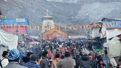 Photo of उत्तराखंड: शीतकाल के लिए बंद हुए केदारनाथ मंदिर के कपाट