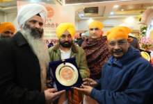 Photo of सीएम मान ने श्रीनगर के गुरुद्वारा छठी पातशाही में कीर्तन समागम में लिया भाग