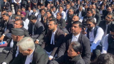 Photo of देहरादून: आंदोलन के बीच सीएम धामी से मिले वकील