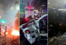 Photo of दिल्ली: लाल किला मेट्रो स्टेशन के पास कार में बडा धमाका