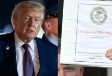 Photo of एपस्टीन फाइल्स में ट्रंप के नाम पर अमेरिकी न्यायिक विभाग का बयान