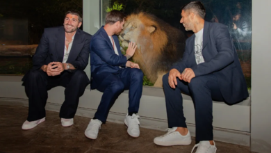 Photo of  वनतारा में रोमांचित दिखे फुटबॉल के जादूगर मेसी