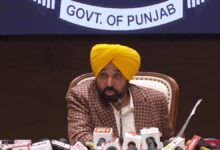 Photo of सीएम मान  चंडीगढ़ से प्रेस कॉन्फ्रेंस को संबोधित कर रहे हैं