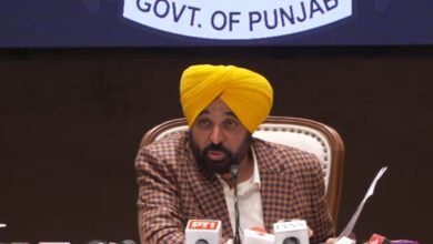 Photo of सीएम मान  चंडीगढ़ से प्रेस कॉन्फ्रेंस को संबोधित कर रहे हैं