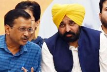Photo of आम आदमी पार्टी के राष्ट्रीय संयोजक अरविंद केजरीवाल व सीएम भगवंत मान का प्रेस कॉन्फ़्रेंस