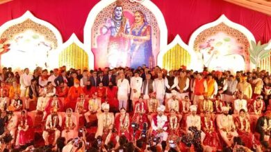 Photo of एमपी के सीएम यादव के बेटे की सामूहिक शादी, भव्य राजनीतिक शादियों से हटकर