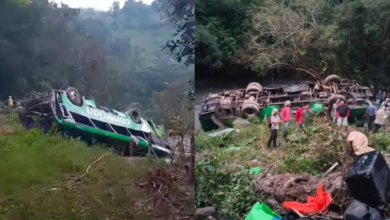 Photo of मेक्सिको में पलटी तेज रफ्तार बस, 10 लोगों की मौत