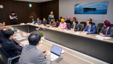 Photo of दक्षिण कोरिया के सुपरस्टार मिस्टर जंग वोन जू के साथ सीएम मान की उपयोगी बैठक हुई