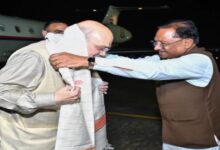 Photo of छत्तीसगढ़:  गृह मंत्री अमित शाह रायपुर में, सीएम साय ने किया स्वागत