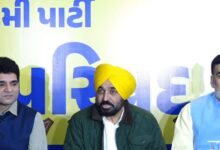 Photo of सीएम मान अहमदाबाद से एक महत्वपूर्ण प्रेस कॉन्फ्रेंस को संबोधित कर रहे हैं