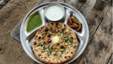 Photo of घर पर मिनटों में तैयार करें ढाबा स्टाइल गार्लिक पराठा