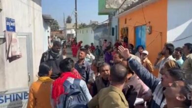 Photo of कोरबा: निर्माणाधीन मकान में हाई टेंशन लाइन से जोरदार धमाका