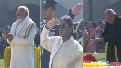 Photo of दिल्ली: राष्ट्रपति, पीएम मोदी ने गांधी जी की पुण्यतिथि पर दी श्रद्धांजलि