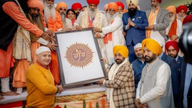 Photo of संत समाज द्वारा श्री गुरु रविदास महाराज जी के 649वें प्रकाश पर्व के अवसर पर शानदार प्रबंधों के लिए सीएम  मान सरकार की सराहना