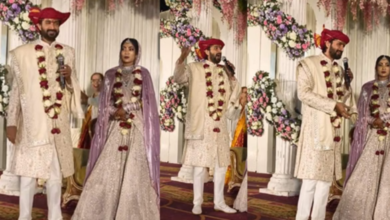 Photo of दूल्हे ने अपनी आवाज से लूटी महफिल, झूम उठे मेहमान