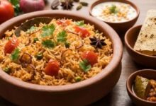 Photo of इस रेसिपी से झटपट तैयार करें चटपटे टोमाटो पुलाव