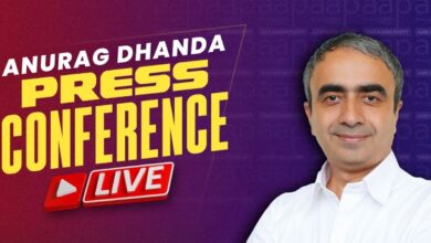 Photo of AAP के राष्ट्रीय मीडिया प्रभारी अनुराग ढांडा एक महत्वपूर्ण प्रेस कॉन्फ्रेंस को संबोधित कर रहे हैं