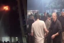 Photo of AC ब्लास्ट से दहला इरोज गार्डन: पांचवीं मंजिल पर आग के बाद छठी मंजिल पर धमाका