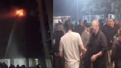 Photo of AC ब्लास्ट से दहला इरोज गार्डन: पांचवीं मंजिल पर आग के बाद छठी मंजिल पर धमाका