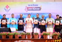 Photo of सरकार के चार वर्ष पूरे होने पर परेड ग्राउंड में आयोजित 4 साल बेमिसाल कार्यक्रम में बोले सीएम धामी