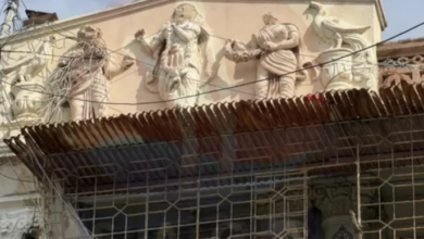 Photo of कराची में भगवान कृष्ण और गोपियों की मूतियां खंडित