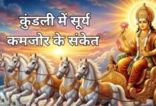 Photo of करियर में बाधा और पिता से अनबन? कुंडली में सूर्य हो सकता है कमजोर