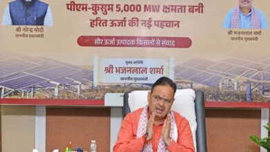 Photo of मुख्यमंत्री ने किया पीएम कुसुम योजना के लाभार्थी किसानों से संवाद