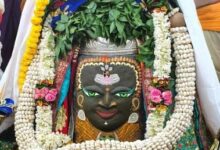 Photo of उज्जैन: मखाने की माला और भांग के श्रृंगार से सजे बाबा श्री महाकाल