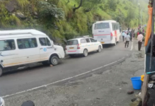 Photo of भू-धंसाव से यमुनोत्री हाईवे कई जगह बाधित