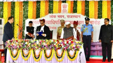 Photo of राजस्थान: हाईकोर्ट के नए ‘मुखिया’ जस्टिस संजय अग्रवाल, राज्यपाल ने दिलाई शपथ