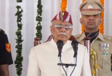Photo of उत्तराखण्ड में मनोनीत राज्यपाल डॉ ढाल सिंह बिसेन का शपथ ग्रहण समारोह