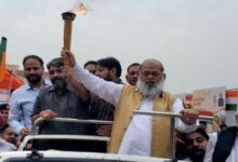 Photo of सेवा ज्योति यात्रा में अनिल विज ने ‘वंदे मातरम’ के नारे लगाते हुए किया जोश का संचार